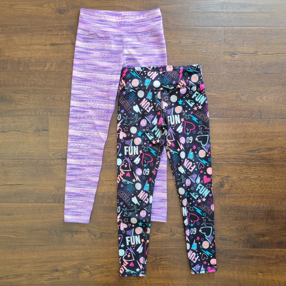 Two pairs of leggings